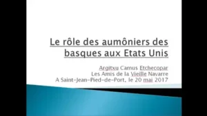 Le rôle des aumôniers basques au États Unis
