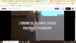 L’origine de la langue basque