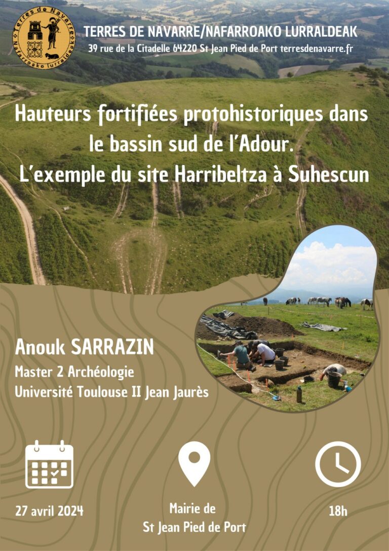 Hauteurs fortifiées protohistoriques dans le bassin sud de l’Adour