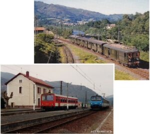 L’arrivée du train en Basse-Navarre