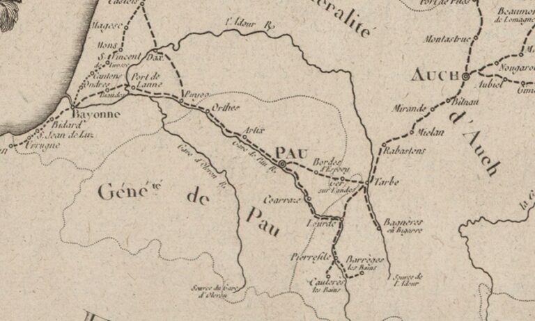 La gestion des infrastructures routières au XVIIIème siècle en Basse-Navarre