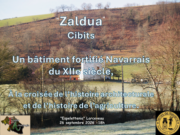 Conférence à Larceveau – Zaldua Cibits